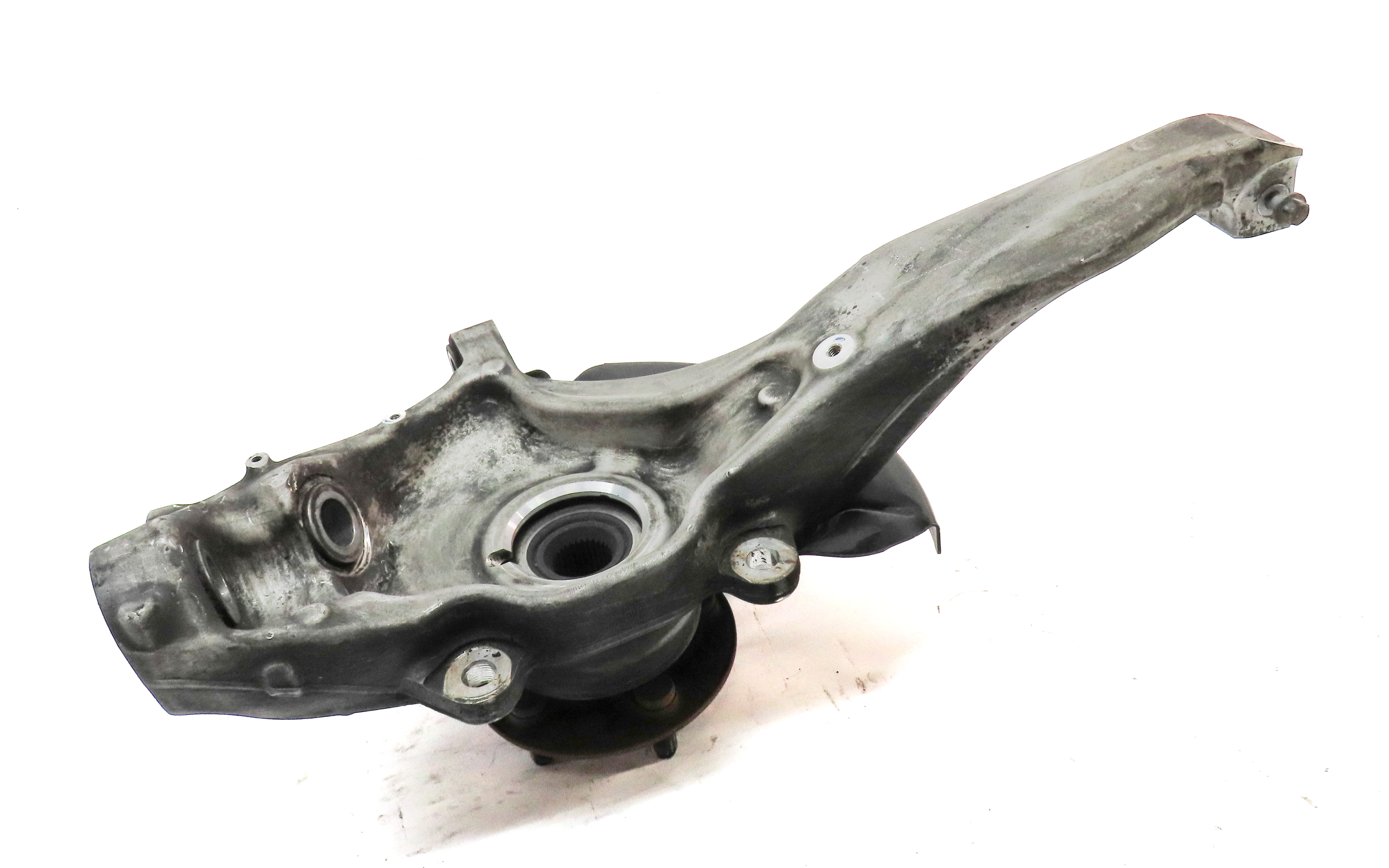 2014-2017 RANGE ROVER SPORT (L494) FRONT RIGHT PASSENGER SPINDLE KNUCKLE HUB — exact item pictured